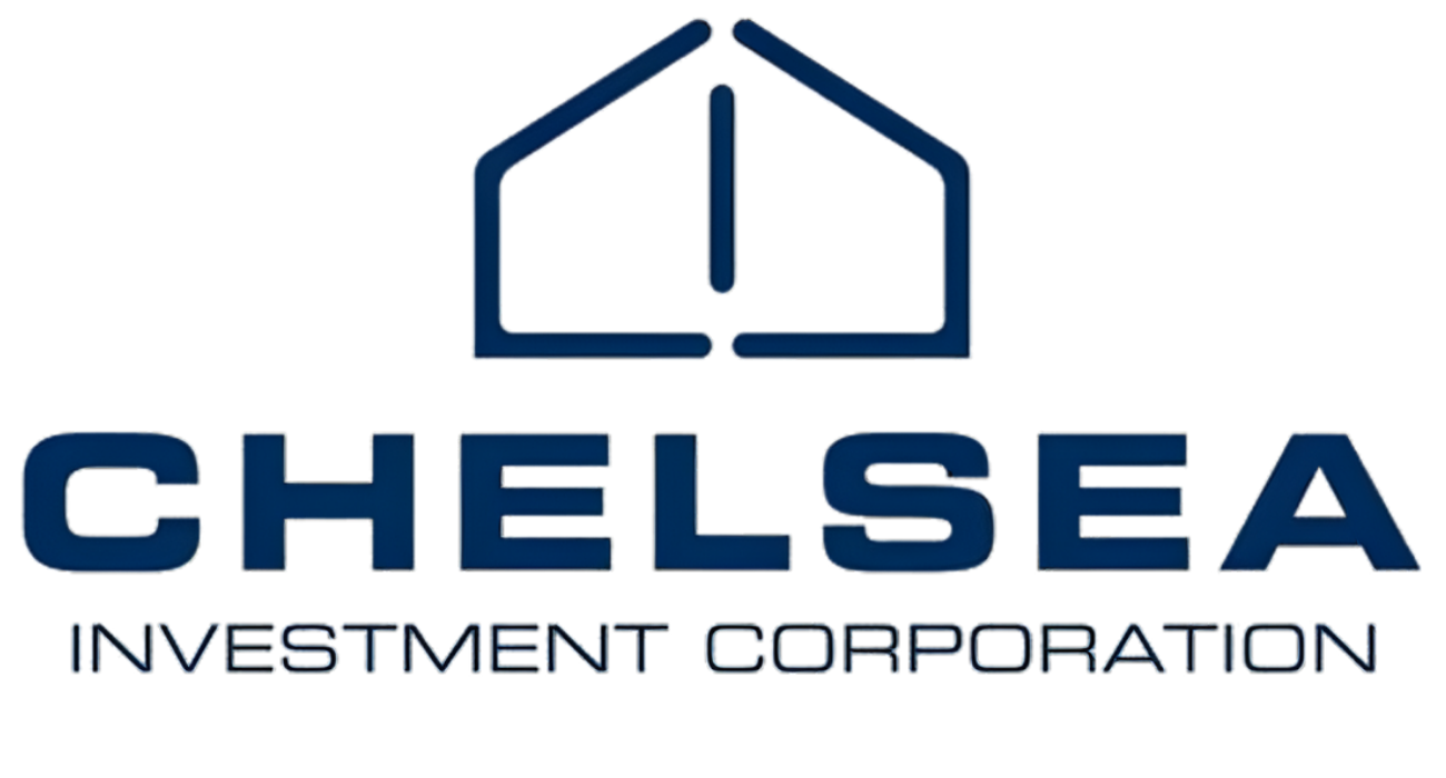 Chelsea Investment Co logo. Received ECC (HERS) and mechanical acceptance testing services.